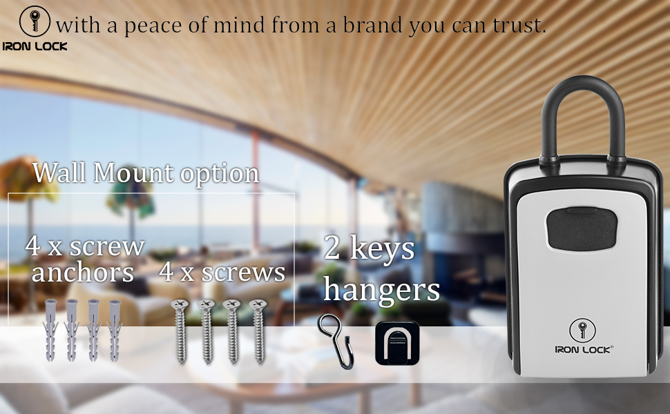 includes everything iron lock