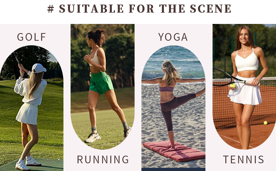 Location Good for GOLF, RUNNING, YOGA, TENNIS, etc.