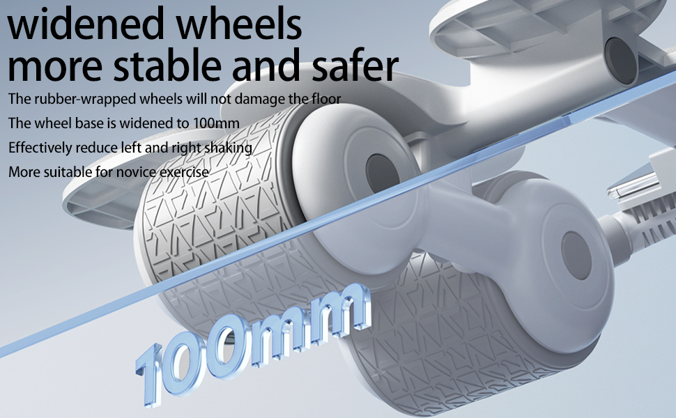 100mm length wheels