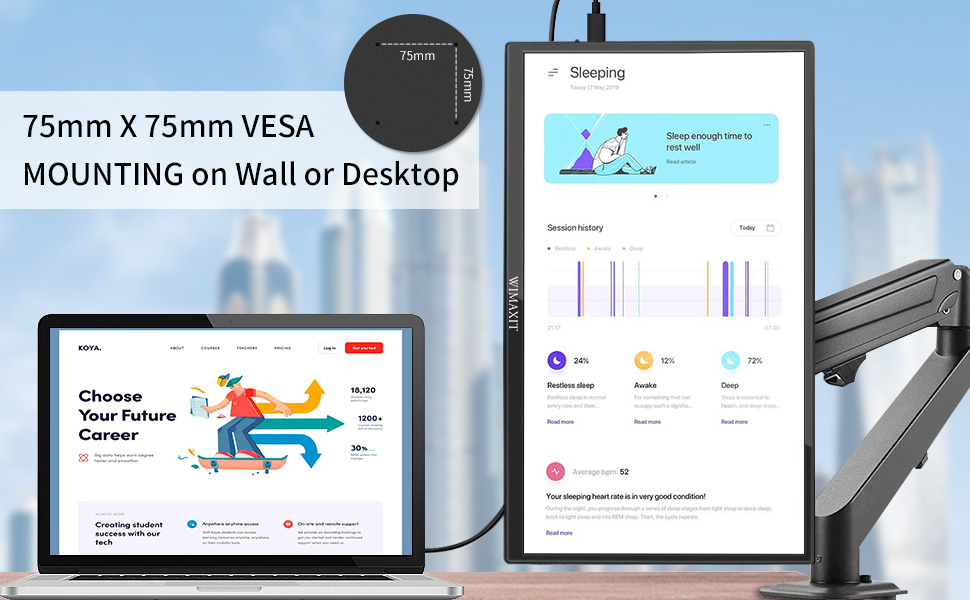 14 inch portable monitor