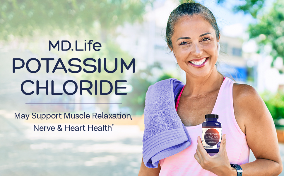 MD Life Potassium Chloride Supplement Third Party Lab
