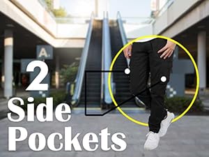 Blu Rock 2-Pack Men's Flex-Stretch Cotton Cargo Pants, 31