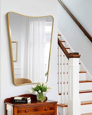 28"x 36" Irregular Wall Mirror, Wood Fra... 14 d880607c c886 4e2e 84eb c362ac7e50fb. CR201,0,1598,2000 PT0 SX362 V1