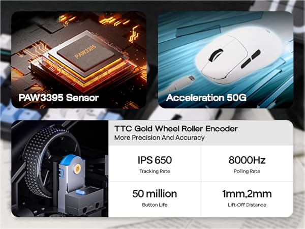 SC800 8K Gaming Mouse