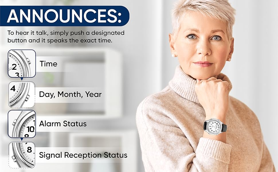 ATOMIC TALKING WATCH