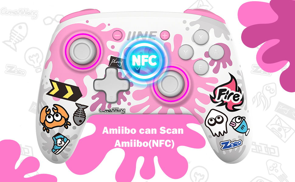 IINE Wireless Pro Controller Gamepad Compatible with