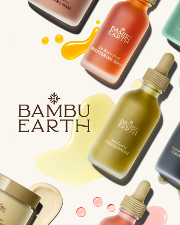 Bambu Earth Rosemary Toner, a hydrating toner with rose water.