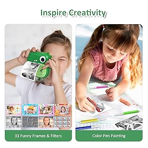 old school camera mini print camera kids thermal camera instant print kids thermal camera kids