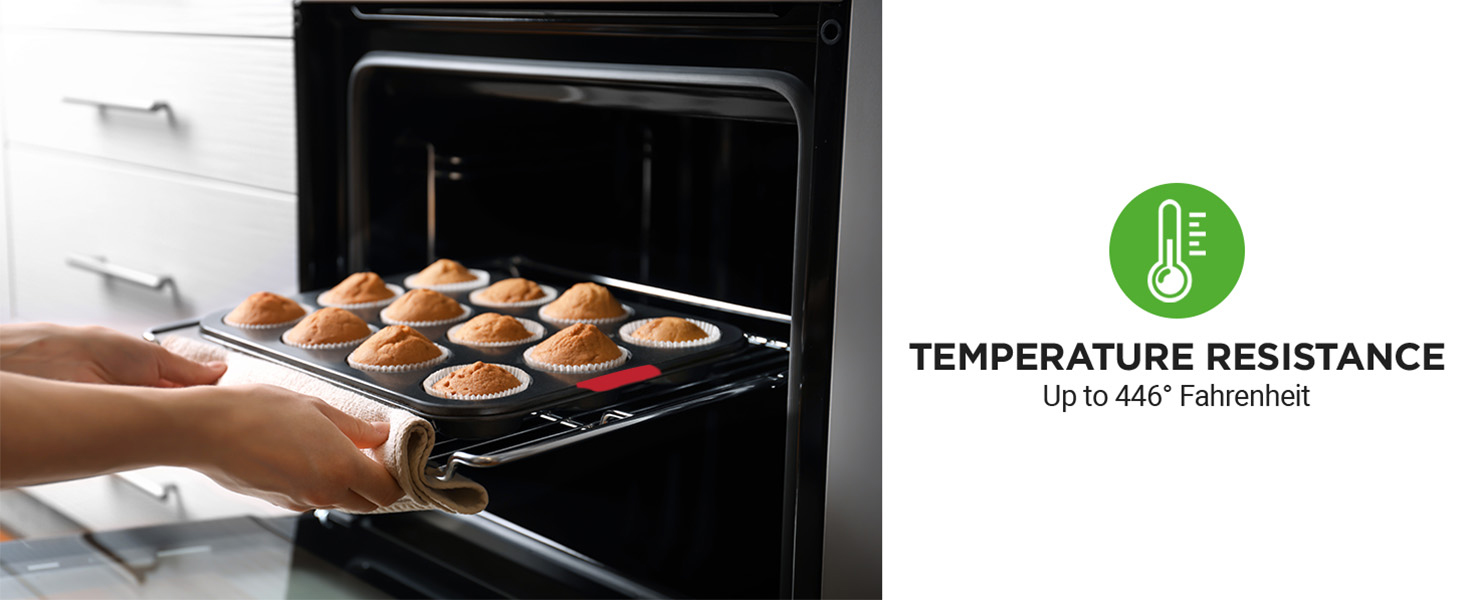 OVEN SAFE UP TO 446 °F