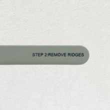 Step 2: remove ridges