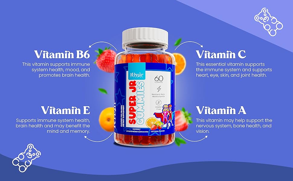 Khair Halal Kids Multivitamins Vegetarian, NonGMO