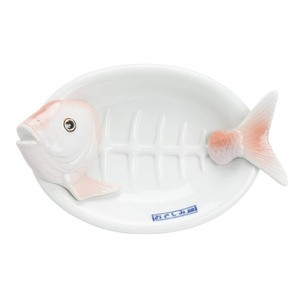 魚と波の彫刻 金属製皿 直径約30cm Amazon.co.jp: おもしろ食器 「 お魚の刺身盛り付け皿 」 中皿