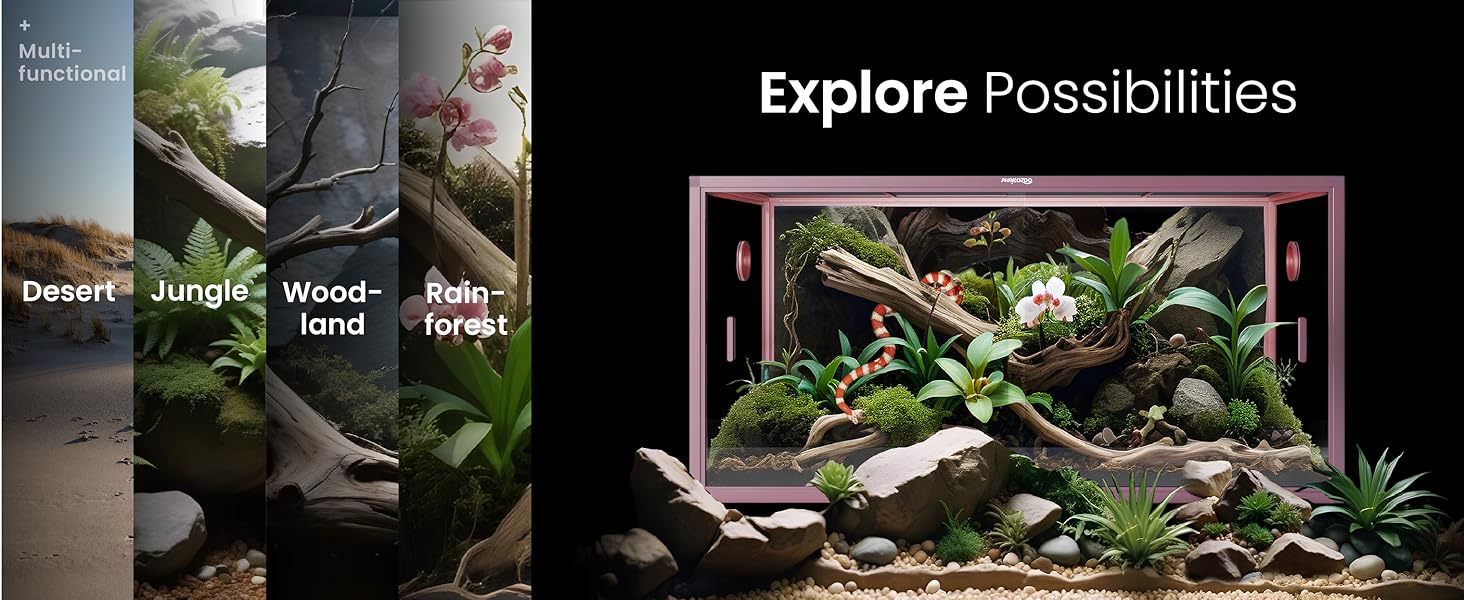 120 gallon reptile tank