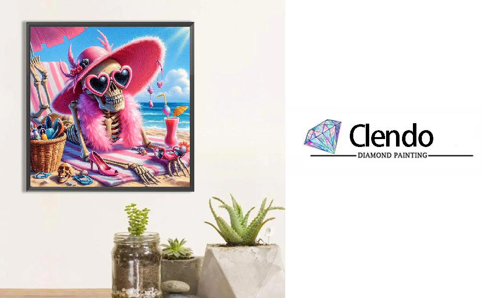 skull diamond art kits for adults