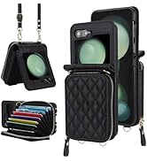 Amazon.com: NINKI Wallet for Samsung Galaxy Z Flip 6 Phone Case