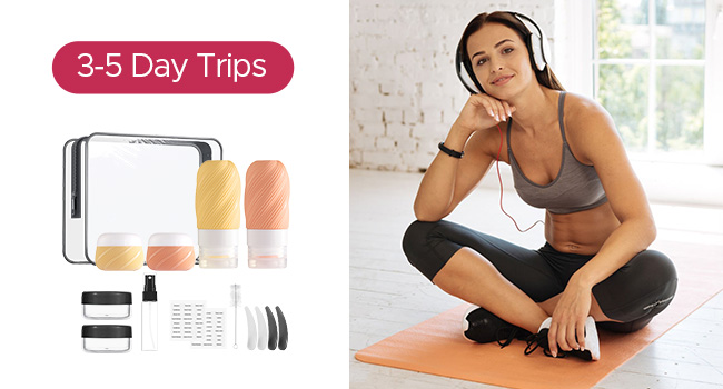 Silicone Travel Bottles for Toiletries