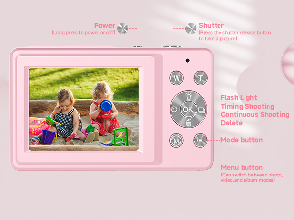 Amazon.com : Digital Camera, 44MP Compact Camera, FHD 1080P