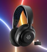 SteelSeries Arctis Nova 5 Wireless Multi-System Gaming Headset — Neodymium Magnetic Drivers — 100...