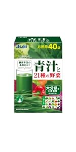 Amazon | アサヒ 青汁 酵素 大麦若葉 30袋 活性型酵素 オリゴ糖