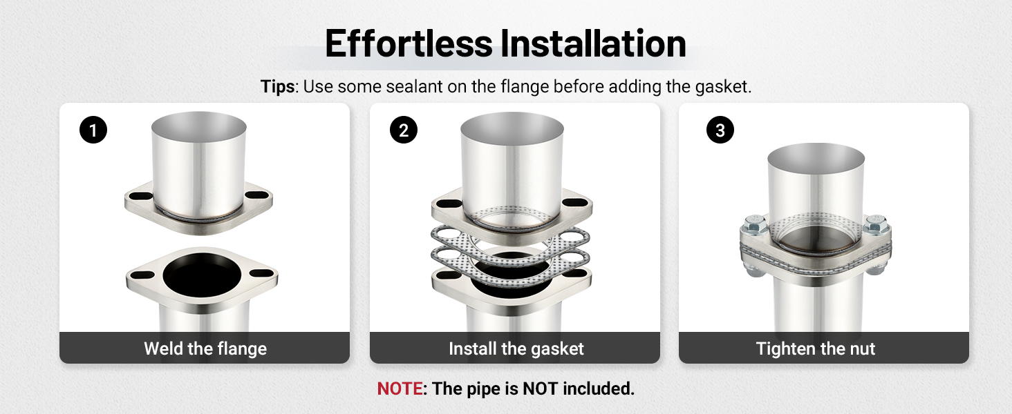 exhaust flange pipe