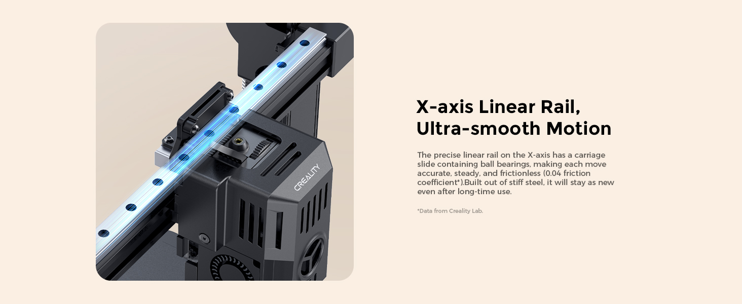 X-axis linear rail