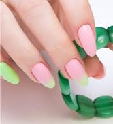 Shining She UV Nagellack Pastell,6 Farben Bright Summer Milchweiß Hellblau Zart Grün Hellrosa Hel...