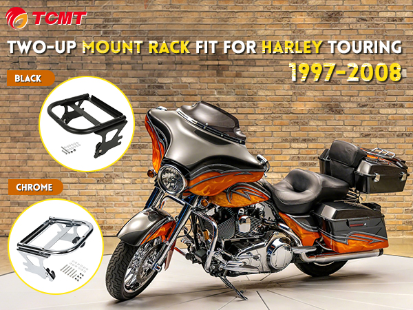 Amazon.com: TCMT Detachable 2-up Trunk Mounting Luggage Rack