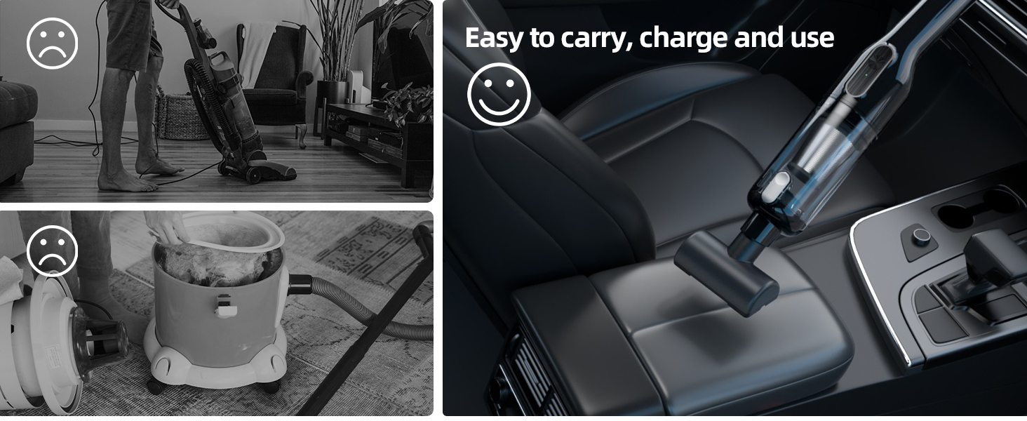 ALIOBC 22000Pa Car Vacuum Cleaner Scene2