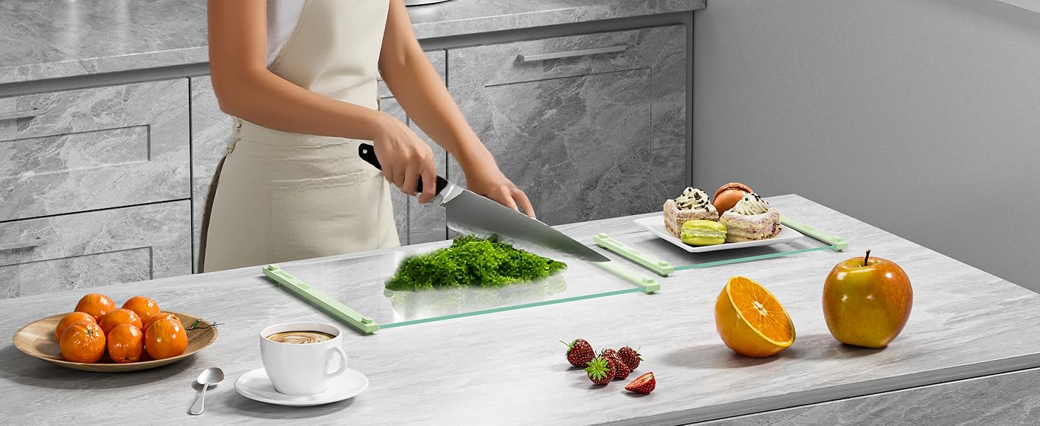 glass cutting board for kitchen
