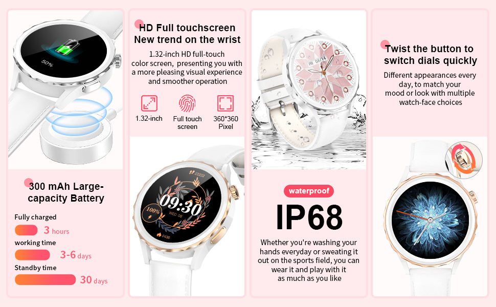 smart watch with bluetooth call