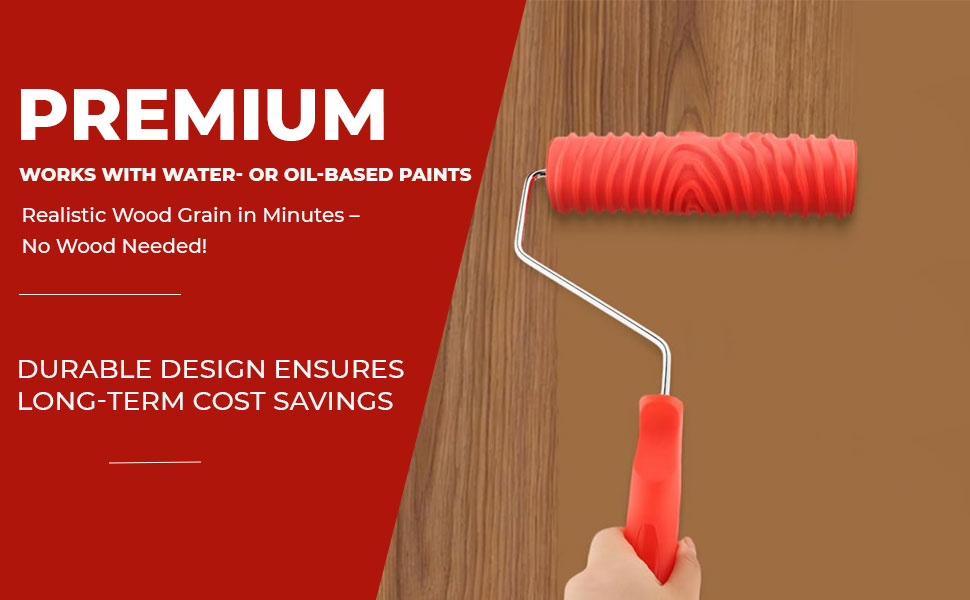 SPN-JGSP 6Pcs Wood Graining Tool Set,  