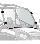 KEMIMOTO UTV Full Windshield,1/4 Thick Compatible with Polaris RZR 800/S/4 (2008-2014), XP 900/4 ...
