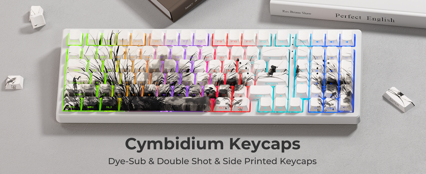 Chrysanthemum keycaps
