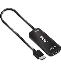 Amazon.com: Club 3D CAC-1335 HDMI 2.1 to DisplayPort 1.4
