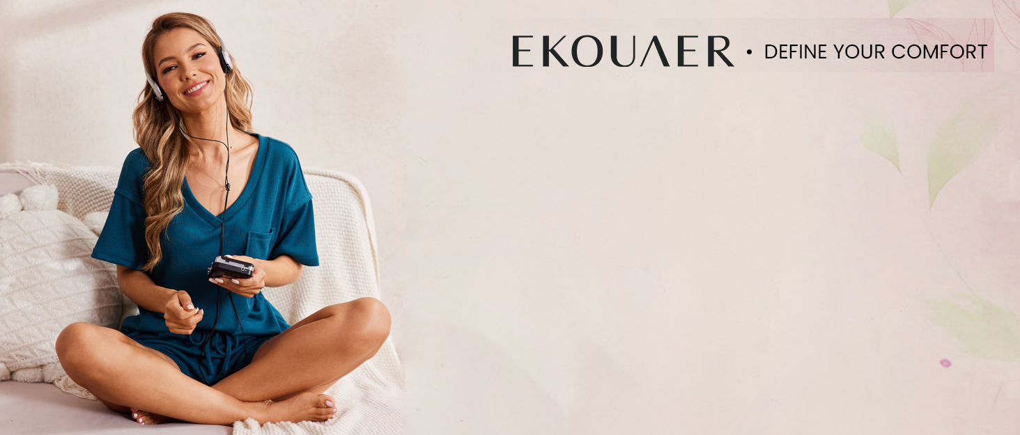 Waffle Knit Pajama Set