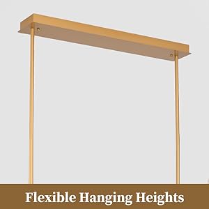gold dining room light fixture