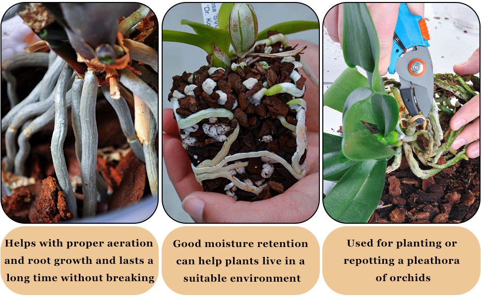 O-FarFarm Orchid Bark for Plants