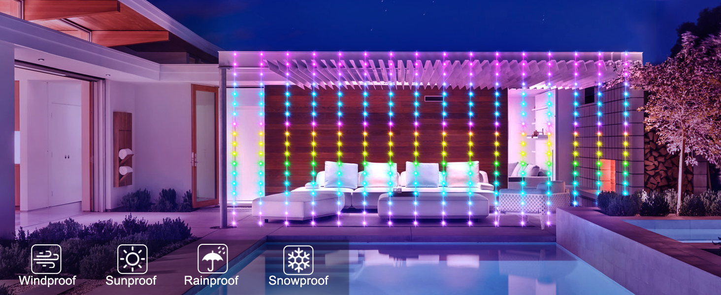 led lights for the backyard