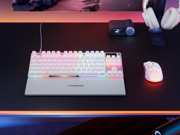 Amazon.com: SteelSeries Apex Pro TKL Gen 3 White OmniPoint