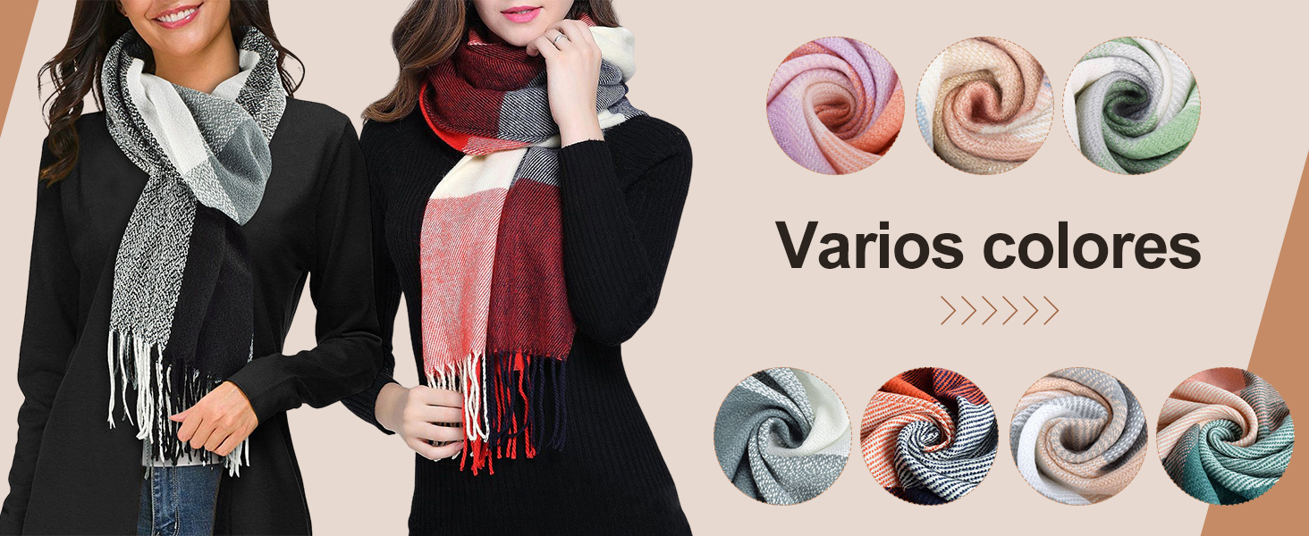 Bufandas para mujer