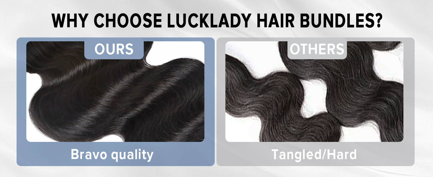 body wave human hair bundles