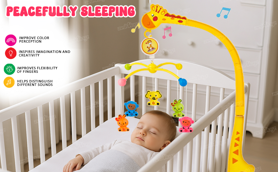 Nursery Decoration Hanging Toys for Babies 0-6 Months baby cot crib hanging toys for babies