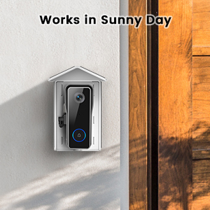 solar charger for video doorbell