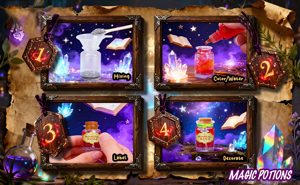Magic potions kit for kids
