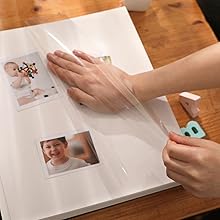 Amazon Co Jp アルバム 写真 大容量 100年台紙 枚 フォトアルバム はるタイプ ベビー 赤ちゃん エコー写真 誕生日 切手 チェキ アルバム 集合写真用 写真収納 手作り 人気 育児日記 フエルアルバム フリー台紙 フリーアルバム Diyギフト 270 240 ホワイト ホビー