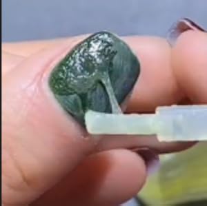 Remove top coat with a strip