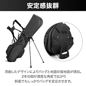 ⭐未使用　セルフスタンドバック 楽天市場】＼楽天1位／ゴルフ クラブケース セルフスタンド