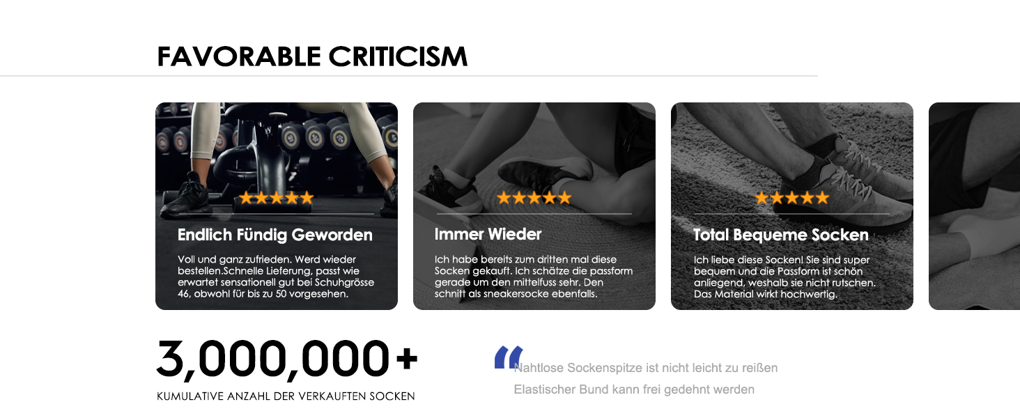 sneaker socken 43-46