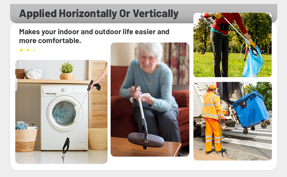 Sabary 20 Pcs Grabber Reacher Trash Pickers Tool 30'' Long