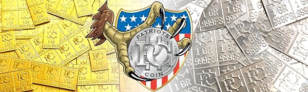 Patriots Coin Gold and Silver